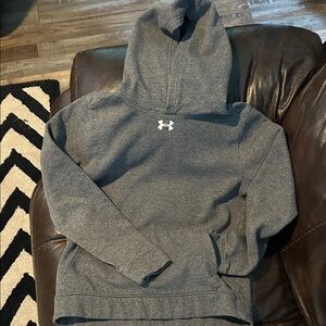 Under Armour Boys Charcoal Hoodie